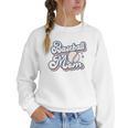 Baseball Mom Squad Women Crewneck Sweatshirt