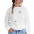 Baseball Mom Swing Watch Mouth Baseball Boy Premium Women Crewneck Sweatshirt