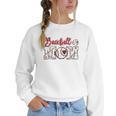 Baseball Mom Tee Mother's Day Mama Mother Holiday Women Crewneck Sweatshirt Baseball Mom Tee Mother's Day Mama Mother Holiday Women Crewneck Sweatshirt