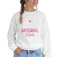 Baseball Mom -This Is What Basketball Mom Looks Like Women Crewneck Sweatshirt Baseball Mom -This Is What Basketball Mom Looks Like Women Crewneck Sweatshirt