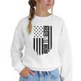 Baseball Mom USA Flag Baseball Mama Day Vibes Mama Women Crewneck Sweatshirt Baseball Mom USA Flag Baseball Mama Day Vibes Mama Women Crewneck Sweatshirt