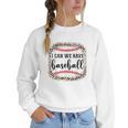 I Can We Have Baseball Mom Women Women Crewneck Sweatshirt I Can We Have Baseball Mom Women Women Crewneck Sweatshirt