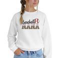 Baseball Nana Women BallPark Nana Baseball Mom Mother's Day Women Crewneck Sweatshirt