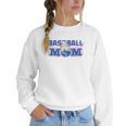 Cool Baseball Mom Mother's Day Mama Woman Cute Women Crewneck Sweatshirt Cool Baseball Mom Mother's Day Mama Woman Cute Women Crewneck Sweatshirt