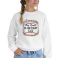 Cute Baseball Mom My Heart On That Field Sister Girl Toddler Women Crewneck Sweatshirt Cute Baseball Mom My Heart On That Field Sister Girl Toddler Women Crewneck Sweatshirt