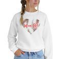 Cute Baseball Mom Heart Mother's Day Sport Mama Mom Life Women Crewneck Sweatshirt Cute Baseball Mom Heart Mother's Day Sport Mama Mom Life Women Crewneck Sweatshirt