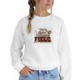 My Heart Is On That Field Baseball Mom Momm Premium Women Crewneck Sweatshirt My Heart Is On That Field Baseball Mom Momm Premium Women Crewneck Sweatshirt