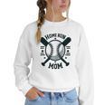 Home Run Mom Shirt Baseball Mom Mother's Day Women Crewneck Sweatshirt