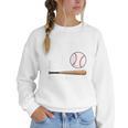 I'm His 1 Fan Since Day One Baseball Mom Women Crewneck Sweatshirt