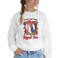 I'm Their Biggest Fan Volleyball Baseball Mom Women Crewneck Sweatshirt I'm Their Biggest Fan Volleyball Baseball Mom Women Crewneck Sweatshirt