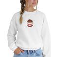 I'm A Proud Mom Football Baseball Mom Women Crewneck Sweatshirt