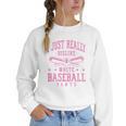 I Just Really Dislike Baseball Pants Baseball Mom Mama Women Crewneck Sweatshirt I Just Really Dislike Baseball Pants Baseball Mom Mama Women Crewneck Sweatshirt