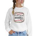 Loud & Proud Baseball Mom Women Women Crewneck Sweatshirt Loud & Proud Baseball Mom Women Women Crewneck Sweatshirt
