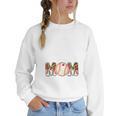 Loud And Proud Baseball Mom Messy Bun 2024 Premium Women Crewneck Sweatshirt Loud And Proud Baseball Mom Messy Bun 2024 Premium Women Crewneck Sweatshirt