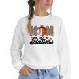 Mom Of Ballers Basketball Baseball Mom Of Ballers Women Crewneck Sweatshirt Mom Of Ballers Basketball Baseball Mom Of Ballers Women Crewneck Sweatshirt