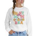 In My Mom Of Ballers Era Groovy Volleyball Baseball Mom Cute Women Crewneck Sweatshirt In My Mom Of Ballers Era Groovy Volleyball Baseball Mom Cute Women Crewneck Sweatshirt