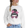 Mother Day Mama Retro Mama Mommy Baseball Mom Women Crewneck Sweatshirt Mother Day Mama Retro Mama Mommy Baseball Mom Women Crewneck Sweatshirt