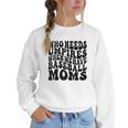Who Needs Umpires When We Have Baseball Moms Baseball Raglan Baseball Tee Women Crewneck Sweatshirt Who Needs Umpires When We Have Baseball Moms Baseball Raglan Baseball Tee Women Crewneck Sweatshirt