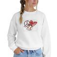 Peace Love Baseball Mom Mommy Premium Women Crewneck Sweatshirt Peace Love Baseball Mom Mommy Premium Women Crewneck Sweatshirt
