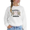 Proud Baseball Mom Shirt For Women Baseball Mom Team Women Crewneck Sweatshirt