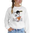 Proud Baseball MOM Sports & Softball Nostalgia Women Crewneck Sweatshirt Proud Baseball MOM Sports & Softball Nostalgia Women Crewneck Sweatshirt