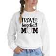 Proud Sports Mom Travel Baseball Mom For Game Day Women Crewneck Sweatshirt Proud Sports Mom Travel Baseball Mom For Game Day Women Crewneck Sweatshirt