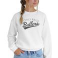 I Only Raise Ballers Baseball Mom & Parent Sports Premium Women Crewneck Sweatshirt