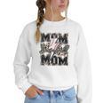 Retro Baseball Mom Mama Baseball Life Mother's Day Baseball Women Crewneck Sweatshirt Retro Baseball Mom Mama Baseball Life Mother's Day Baseball Women Crewneck Sweatshirt