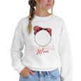 Softball Baseball Mom Floral Tee Mother's Day Premium Women Crewneck Sweatshirt Softball Baseball Mom Floral Tee Mother's Day Premium Women Crewneck Sweatshirt
