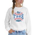 Spring 2024 Season Cute Baseball Mom It Is The Season Women Crewneck Sweatshirt Spring 2024 Season Cute Baseball Mom It Is The Season Women Crewneck Sweatshirt