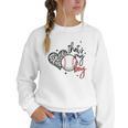 That's My Boy Leopard Heart Baseball Mom Women Crewneck Sweatshirt That's My Boy Leopard Heart Baseball Mom Women Crewneck Sweatshirt