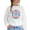 Tis The Season Baseball Mom Enthusiast Joy Women Crewneck Sweatshirt Tis The Season Baseball Mom Enthusiast Joy Women Crewneck Sweatshirt