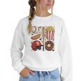 Tis The Season Baseball Mom Game Day Cheering Sports Lover Women Crewneck Sweatshirt