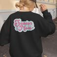Baseball Mama Senior 2024 Class Of 24 Baseball Mom Graduate Women's Sweatshirt Back Print Baseball Mama Senior 2024 Class Of 24 Baseball Mom Graduate Women's Sweatshirt Back Print