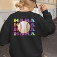 Baseball Mama Sport Women Proud Baseball Mom Women's Sweatshirt Back Print Baseball Mama Sport Women Proud Baseball Mom Women's Sweatshirt Back Print