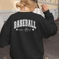Baseball Mom Attitude Cute Baseball Mom's Sport And Athletic Women's Sweatshirt Back Print Baseball Mom Attitude Cute Baseball Mom's Sport And Athletic Women's Sweatshirt Back Print