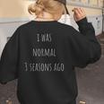 Baseball Mom And Coach Quote For Gameday Women's Sweatshirt Back Print Baseball Mom And Coach Quote For Gameday Women's Sweatshirt Back Print