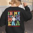 In My Baseball Mom Era Tee Bunny Ears Rabbit Baseball Women's Sweatshirt Back Print In My Baseball Mom Era Tee Bunny Ears Rabbit Baseball Women's Sweatshirt Back Print