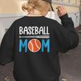 Baseball Mom Leopard Print Baseball Mama Women Mother's Day Women's Sweatshirt Back Print Baseball Mom Leopard Print Baseball Mama Women Mother's Day Women's Sweatshirt Back Print