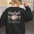 Baseball Mom Like A Normal Mom But Louder & Prouder Women Women's Sweatshirt Back Print Baseball Mom Like A Normal Mom But Louder & Prouder Women Women's Sweatshirt Back Print