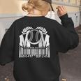 Baseball Mom Scan For Payment Sporty Humor Women's Sweatshirt Back Print