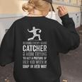 Baseball Mom Tee Baseball Player Mom Women's Sweatshirt Back Print Baseball Mom Tee Baseball Player Mom Women's Sweatshirt Back Print