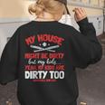 Baseball Moms My Kids Are Dirty Too Women's Sweatshirt Back Print Baseball Moms My Kids Are Dirty Too Women's Sweatshirt Back Print