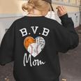 Basketball Volleyball Baseball Mom For Women Women's Sweatshirt Back Print
