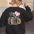 My Heart Is On That Field Mother's Day Baseball Mom Women Women's Sweatshirt Back Print My Heart Is On That Field Mother's Day Baseball Mom Women Women's Sweatshirt Back Print