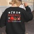 I'm A Baseball Mom Of Course I'm Broke Women's Sweatshirt Back Print I'm A Baseball Mom Of Course I'm Broke Women's Sweatshirt Back Print