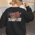 Loud Proud Mawmaw Baseball Mom Mama Women's Sweatshirt Back Print Loud Proud Mawmaw Baseball Mom Mama Women's Sweatshirt Back Print