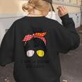 I Only Raise Ballers Softball Baseball Mom Women's Sweatshirt Back Print