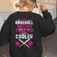 Self Expression Cool Baseball Mom Positive Thinking Women's Sweatshirt Back Print Self Expression Cool Baseball Mom Positive Thinking Women's Sweatshirt Back Print