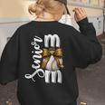Senior Baseball Mom Class Of 2026 Player Graduation Grad Women's Sweatshirt Back Print Senior Baseball Mom Class Of 2026 Player Graduation Grad Women's Sweatshirt Back Print